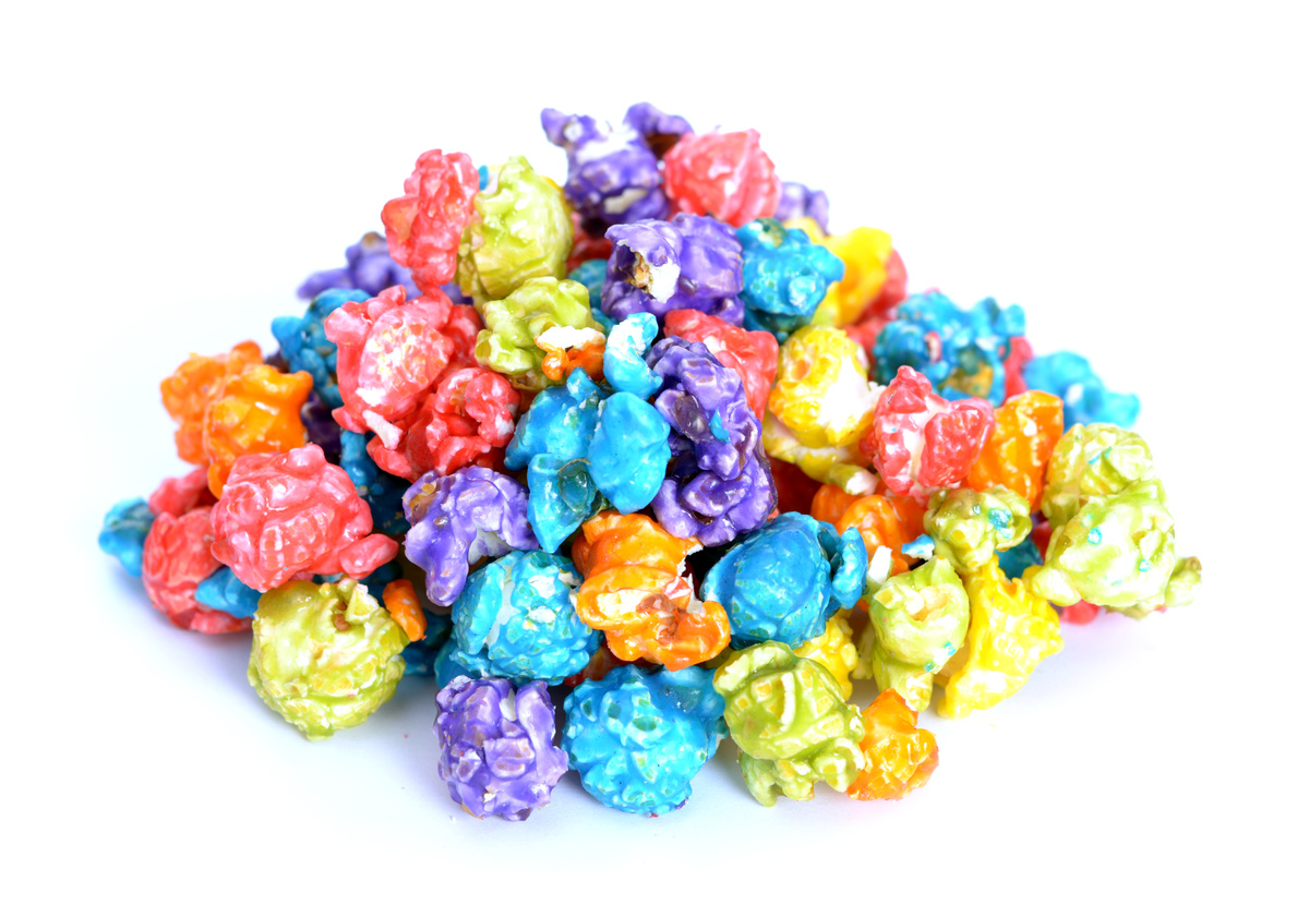 colorful popcorn
